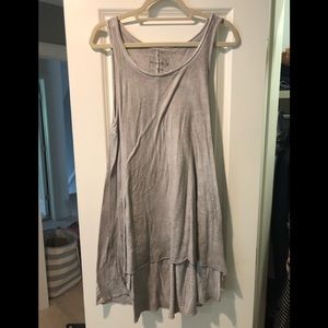 Free People Grey High Low Dress